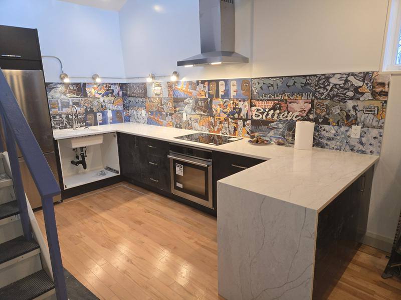 Cocina reformada en San Juan
